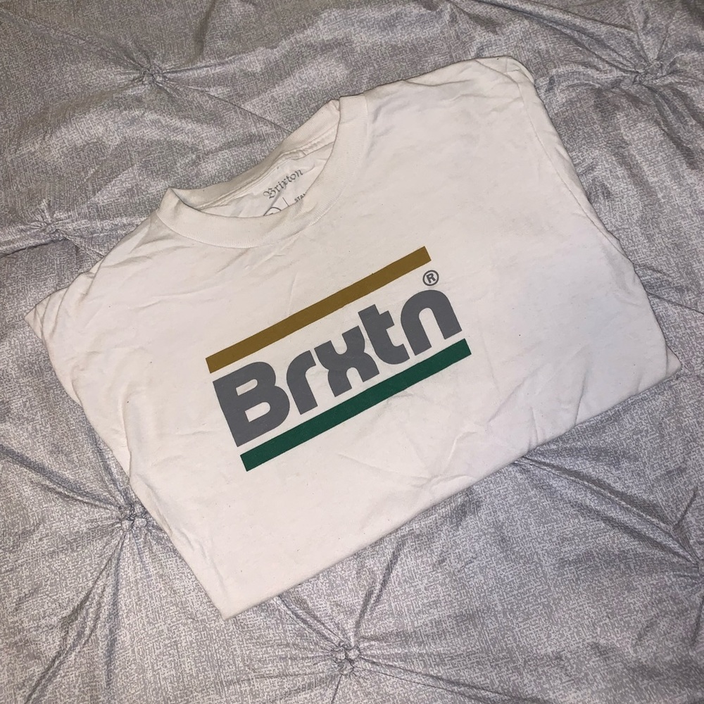 White Brixton Tshirt Small
